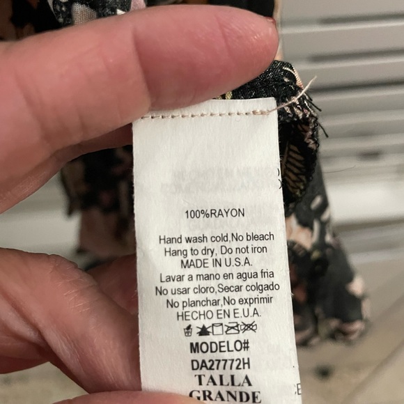 Velvet oak Mexico dress large - Picture 9 of 11